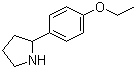 structure of CAS# 383127-28-4, 2-(4-乙氧基苯基)吡咯烷