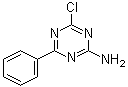 structure of CAS# 3842-53-3, 4-氯-6-苯基-1,3,5-三嗪-2-胺