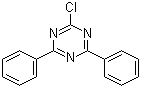 structure of CAS# 3842-55-5, 2-Chloro-4,6-diphenyl-1,3,5-triazine