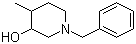 structure of CAS# 384338-20-9, 4-甲基-1-(苯基甲基)-3-哌啶醇