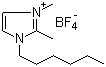 structure of CAS# 384347-21-1, 1-己基-2,3-二甲基咪唑鎓四氟硼酸盐