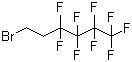 structure of CAS# 38436-14-5, 1H,1H,2H,2H-全氟溴己烷
