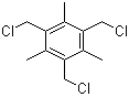 structure of CAS# 3849-01-2, 1,3,5-三甲基-2,4,6-三(氯甲基)苯