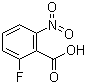 structure of CAS# 385-02-4, 2-Fluoro-6-nitrobenzoic acid