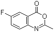 structure of CAS# 38520-78-4, 6-氟-2-甲基-4H-苯并[d][1,3]恶嗪-4-酮