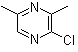 structure of CAS# 38557-72-1, 2-氯-3,5-二甲基吡嗪