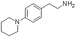 structure of CAS# 38589-09-2, 4-哌啶基苯乙胺
