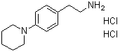 CAS # 38589-10-5, 4-(1-Piperidinyl)benzeneethanamine dihydrochloride