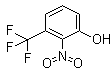 structure of CAS# 386-72-1, 2-Nitro-3-(trifluoromethyl)phenol