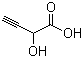 structure of CAS# 38628-65-8, 2-羟基-3-丁炔酸