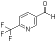 6-三氟甲基吡啶-3-甲醛分子结构 (CAS 386704-12-7)