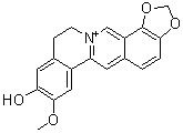 四去氢碎叶紫堇碱分子结构 (CAS 38691-95-1)