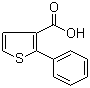 CAS # 38695-73-7, 2-Phenyl-3-thiophenecarboxylic acid, 2-Phenylthiophene-3-carboxylic acid