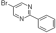 structure of CAS# 38696-20-7, 5-溴-2-苯基嘧啶