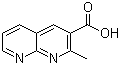 structure of CAS# 387350-60-9, 2-Methyl-1,8-naphthyridine-3-carboxylic acid