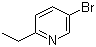 structure of CAS# 38749-90-5, 5-Bromo-2-ethylpyridine