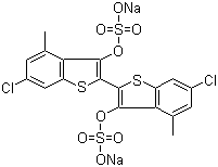 CAS # 3875-72-7, Solubilised Vat Red 1 disodium salt, Indigosol Bright Rose G, Solasol Brilliant Pink RS, Soledon Pink FF, Soledon Pink IR, Solindolo Pink FR, Soluble Vat Pink FF, Solvat Pink R, Tinosol Pink R, Tinosol Pink RS