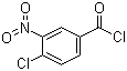 CAS 登录号：38818-50-7, 4-氯-3-硝基苯甲酰氯, 3-硝基-4-氯苯甲酰氯