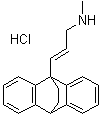 structure of CAS# 38849-14-8, 3-(9,10-乙桥蒽-9(10H)-基)-N-甲基-2-丙烯-1-胺盐酸盐