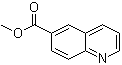 structure of CAS# 38896-30-9, 6-喹啉甲酸甲酯