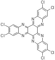 CAS 登录号：389121-44-2, 2,3,8,9,14,15-六氯二喹喔啉并[2,3-a:2',3'-c]吩嗪