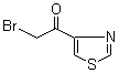 4-(溴乙酰基)噻唑分子结构 (CAS 38923-13-6)