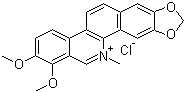 structure of CAS# 3895-92-9, Chelerythrine chloride