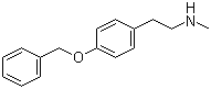 2-(4-(苄氧基)苯基)-N-甲基乙胺分子结构 (CAS 38961-21-6)