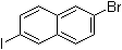 structure of CAS# 389806-32-0, 2-溴-6-碘萘