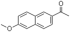 structure of CAS# 3900-45-6, 6-甲氧基-2-乙酰萘