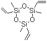structure of CAS# 3901-77-7, 2,4,6-三甲基-2,4,6-三乙烯基环三硅氧烷