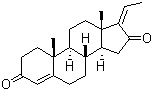 孕二烯二酮分子结构 (CAS 39025-24-6)