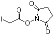 structure of CAS# 39028-27-8, Iodoacetic acid N-hydroxysuccinimide ester