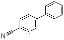 structure of CAS# 39065-45-7, 5-苯基-2-吡啶甲腈