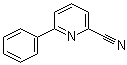 6-苯基-2-吡啶甲腈分子结构 (CAS 39065-47-9)