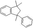 structure of CAS# 3910-35-8, 1-苯基-1,3,3-三甲基茚满