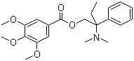 structure of CAS# 39133-31-8, Trimebutine