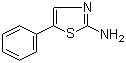 structure of CAS# 39136-63-5, 5-Phenyl-2-thiazolamine