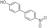 structure of CAS# 3916-44-7, 4-羟基-4'-硝基联苯