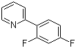 structure of CAS# 391604-55-0, 2-(2,4-二氟苯基)吡啶