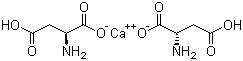 Calcium dihydrogen di-L-aspartate molecular structure (CAS 39162-75-9)