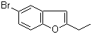 structure of CAS# 39178-60-4, 5-溴-2-乙基苯并呋喃