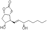 structure of CAS# 39182-59-7, 科立前列内酯二醇