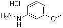structure of CAS# 39232-91-2, 3-甲氧基苯肼盐酸