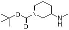 structure of CAS# 392331-89-4, N-Boc-3-methylamino piperidine
