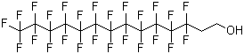 structure of CAS# 39239-77-5, 1,1,2,2-四氢全氟十四醇