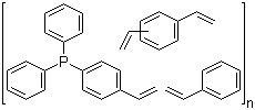 structure of CAS# 39319-11-4, 三苯基膦树脂