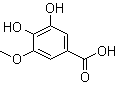 CAS 登录号：3934-84-7, 3,4-二羟基-5-甲氧基苯甲酸