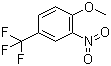 structure of CAS# 394-25-2, 4-甲氧基-3-硝基三氟甲苯