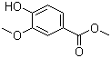structure of CAS# 3943-74-6, Methyl vanillate